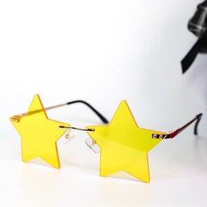 Seeing Stars Sunglasses Yellow